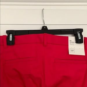 NWT GAP size 4 Skinny Ankle Mid Rise Stretch Pants